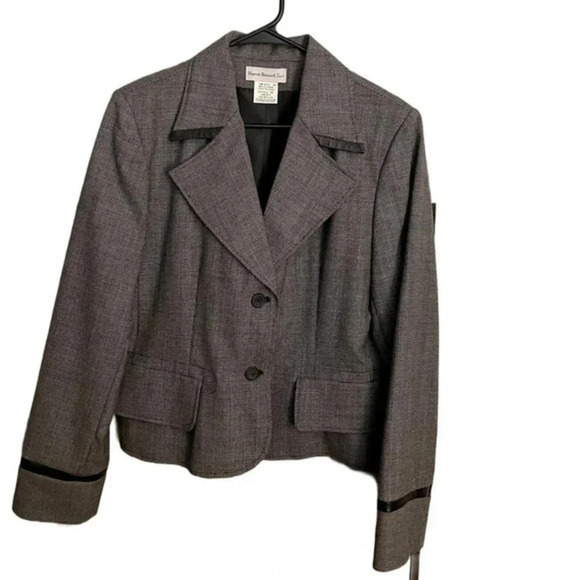 Harve Bernard Sport women’s 100% Wool Blazer Office Business Size 12 - Picture 1 of 4